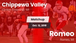 Matchup: Chippewa Valley vs. Romeo  2018