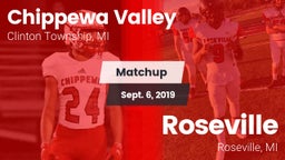 Matchup: Chippewa Valley vs. Roseville  2019