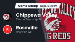 Recap: Chippewa Valley  vs. Roseville  2019