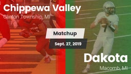 Matchup: Chippewa Valley vs. Dakota  2019