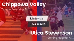 Matchup: Chippewa Valley vs. Utica Stevenson  2019
