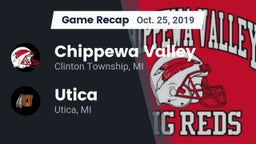 Recap: Chippewa Valley  vs. Utica  2019