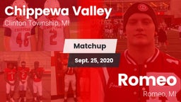 Matchup: Chippewa Valley vs. Romeo  2020
