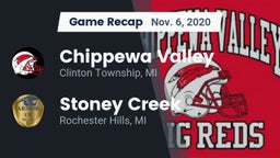 Recap: Chippewa Valley  vs. Stoney Creek  2020