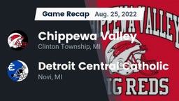 Recap: Chippewa Valley  vs. Detroit Central Catholic  2022