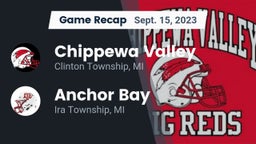 Recap: Chippewa Valley  vs. Anchor Bay  2023