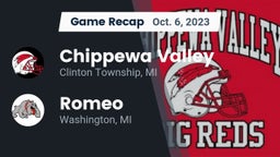 Recap: Chippewa Valley  vs. Romeo  2023