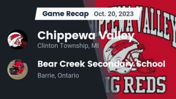 Recap: Chippewa Valley  vs. Bear Creek Secondary School 2023