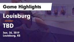 Louisburg  vs TBD Game Highlights - Jan. 26, 2019