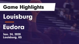 Louisburg  vs Eudora  Game Highlights - Jan. 24, 2020
