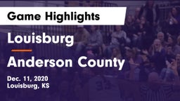 Louisburg  vs Anderson County  Game Highlights - Dec. 11, 2020