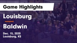 Louisburg  vs Baldwin  Game Highlights - Dec. 15, 2020