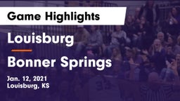 Louisburg  vs Bonner Springs  Game Highlights - Jan. 12, 2021