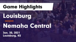 Louisburg  vs Nemaha Central  Game Highlights - Jan. 30, 2021
