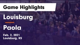 Louisburg  vs Paola  Game Highlights - Feb. 2, 2021
