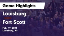 Louisburg  vs Fort Scott  Game Highlights - Feb. 19, 2021