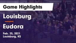 Louisburg  vs Eudora  Game Highlights - Feb. 25, 2021