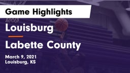 Louisburg  vs Labette County  Game Highlights - March 9, 2021