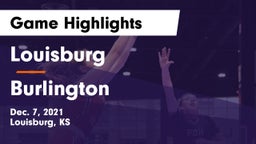 Louisburg  vs Burlington  Game Highlights - Dec. 7, 2021