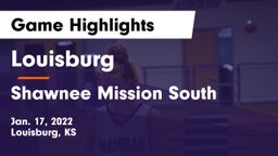 Louisburg  vs Shawnee Mission South Game Highlights - Jan. 17, 2022