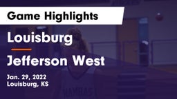 Louisburg  vs Jefferson West  Game Highlights - Jan. 29, 2022