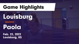 Louisburg  vs Paola  Game Highlights - Feb. 22, 2022