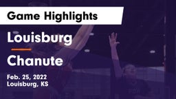 Louisburg  vs Chanute  Game Highlights - Feb. 25, 2022