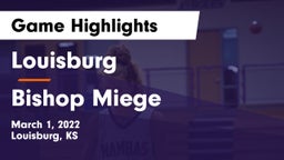 Louisburg  vs Bishop Miege  Game Highlights - March 1, 2022
