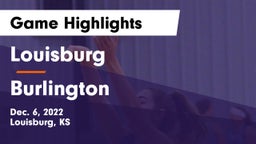 Louisburg  vs Burlington  Game Highlights - Dec. 6, 2022