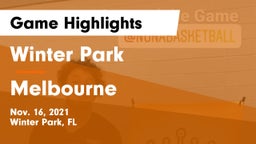 Winter Park  vs Melbourne  Game Highlights - Nov. 16, 2021