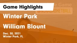 Winter Park  vs William Blount  Game Highlights - Dec. 30, 2021