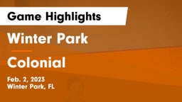 Winter Park  vs Colonial  Game Highlights - Feb. 2, 2023