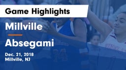 Millville  vs Absegami  Game Highlights - Dec. 21, 2018