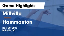 Millville  vs Hammonton  Game Highlights - Dec. 20, 2023
