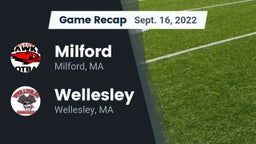 Recap: Milford  vs. Wellesley  2022