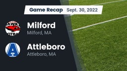 Recap: Milford  vs. Attleboro  2022