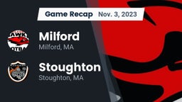 Recap: Milford  vs. Stoughton  2023