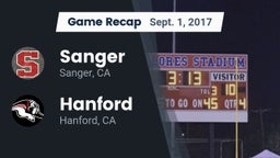 Recap: Sanger  vs. Hanford  2017