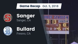 Recap: Sanger  vs. Bullard  2018