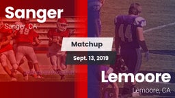 Matchup: Sanger  vs. Lemoore 2019