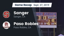 Recap: Sanger  vs. Paso Robles  2019