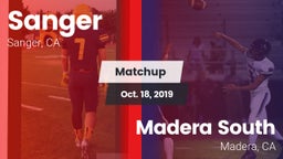 Matchup: Sanger  vs. Madera South  2019