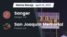 Recap: Sanger  vs. San Joaquin Memorial  2021