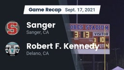 Recap: Sanger  vs. Robert F. Kennedy  2021
