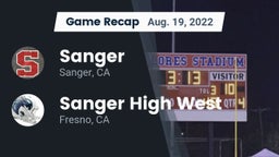 Recap: Sanger  vs. Sanger High West 2022