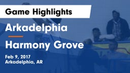 Arkadelphia  vs Harmony Grove  Game Highlights - Feb 9, 2017