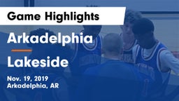 Arkadelphia  vs Lakeside  Game Highlights - Nov. 19, 2019