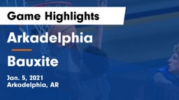 Arkadelphia  vs Bauxite  Game Highlights - Jan. 5, 2021