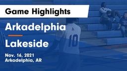 Arkadelphia  vs Lakeside  Game Highlights - Nov. 16, 2021