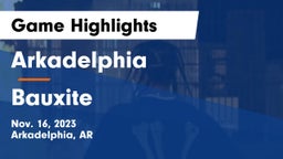 Arkadelphia  vs Bauxite  Game Highlights - Nov. 16, 2023